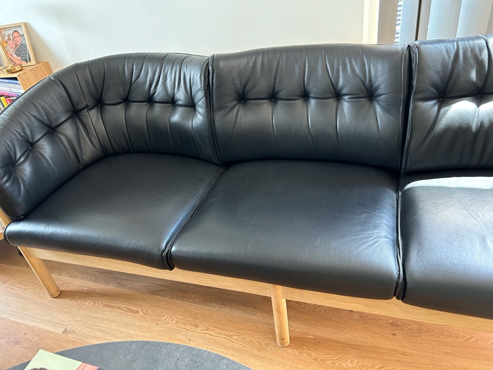 Sofa læder 3 pers