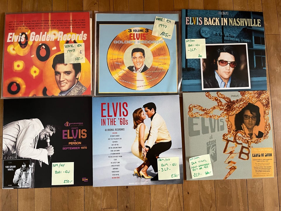 LP Elvis Presley 6 NM lp’er