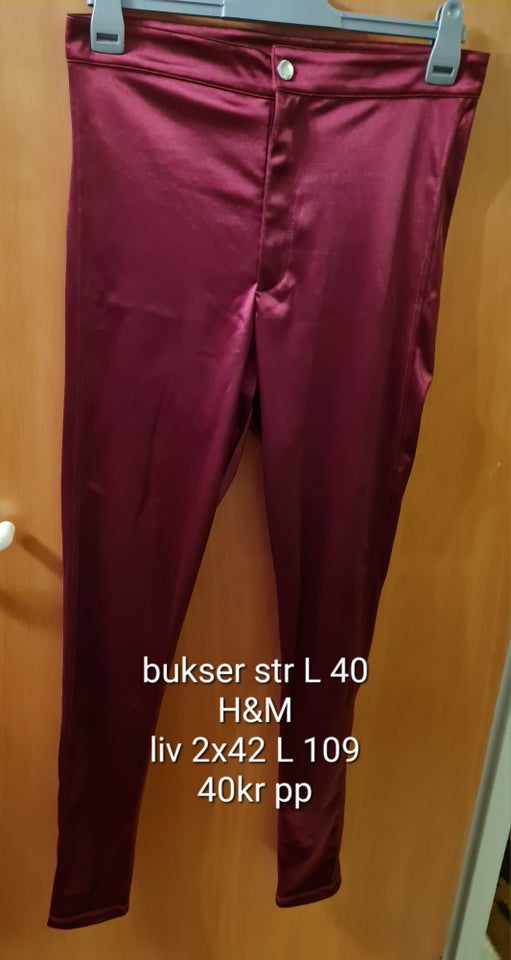 Bukser HM str 40