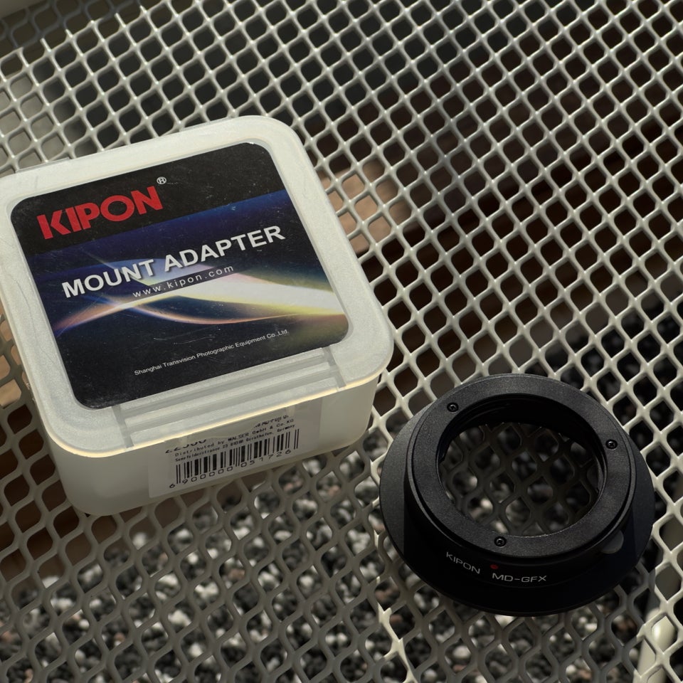 Kipon Minolta til Fuji GFX adapter