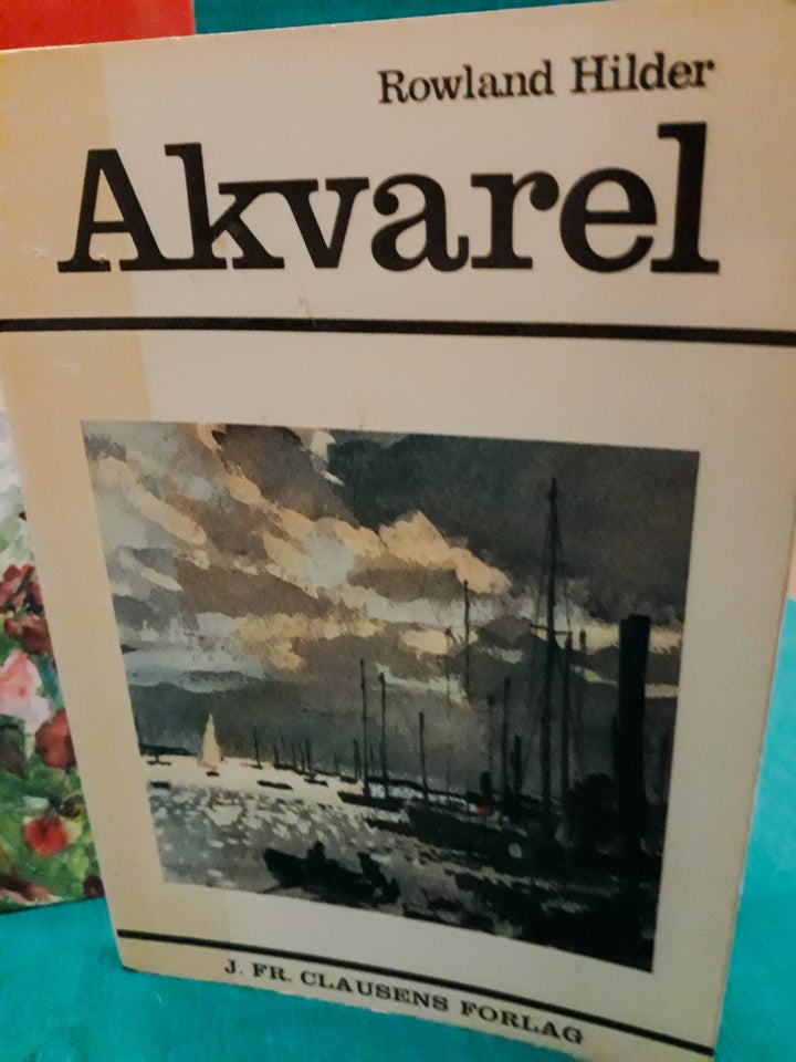 2 Akvarelbøger, emne: kunst og