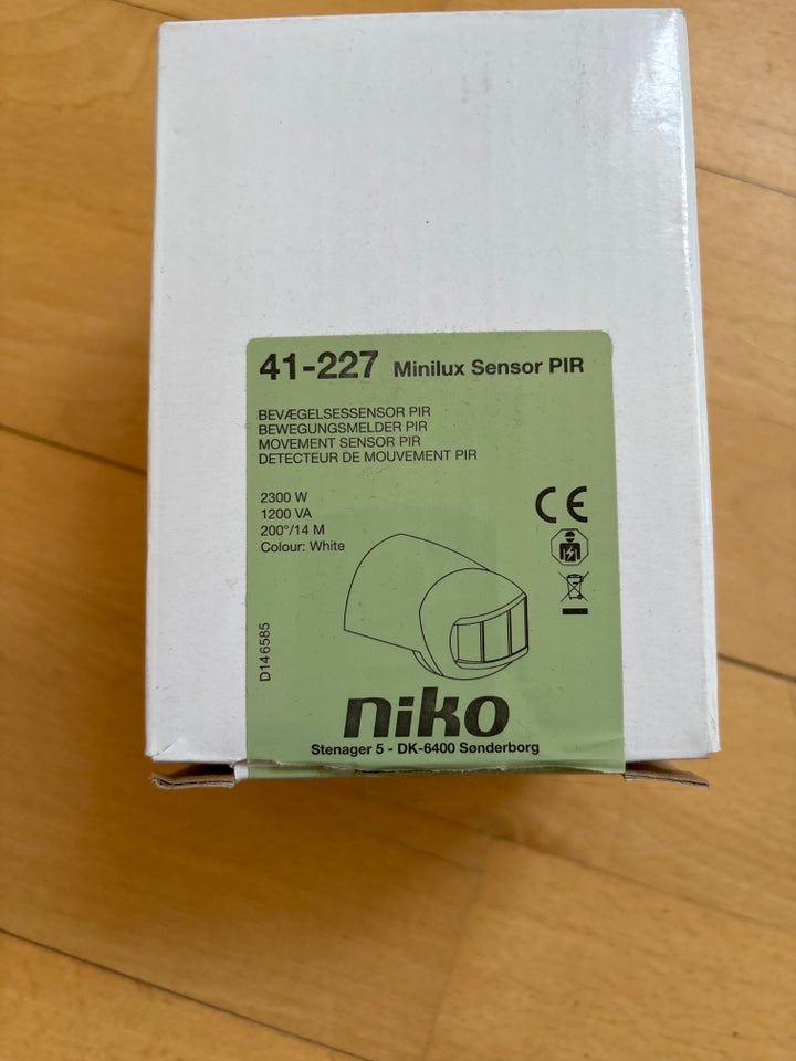 PIR sensor, Niko