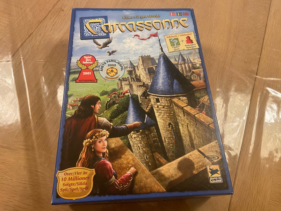 Carcassonne - inkl floden og