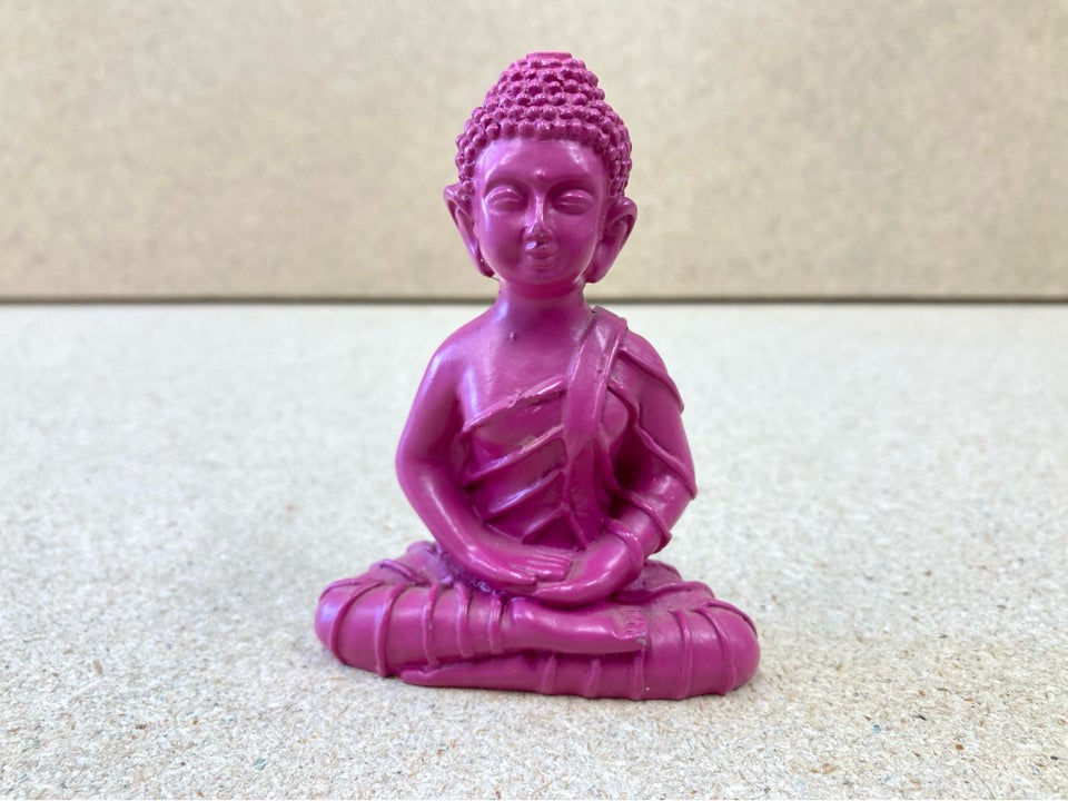 Pink Buddhafigur