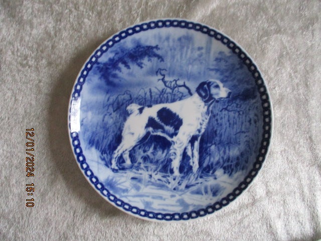 Porcelæn Platter Hunderacer