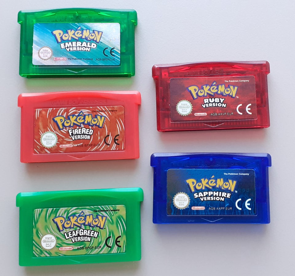 Emerald, Firered, Leafgreen