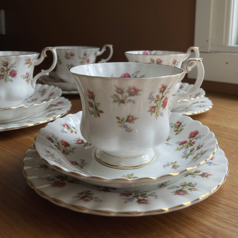 Porcelæn, Kaffestel, Royal Albert