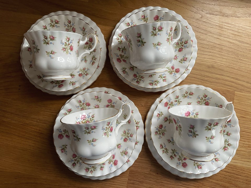 Porcelæn, Kaffestel, Royal Albert