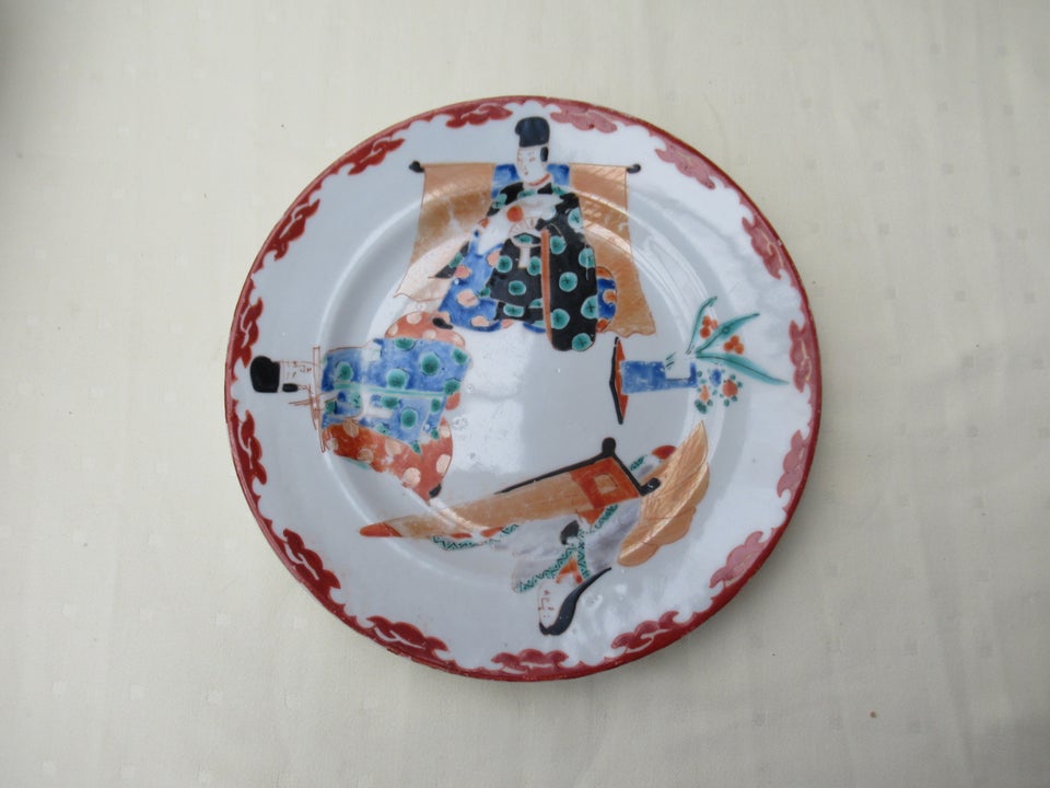 Japanske tallerkener porcelæn