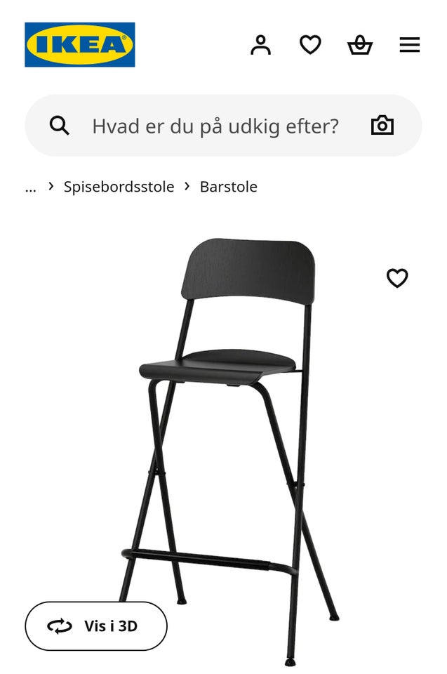 Barstol, Franklin Ikea