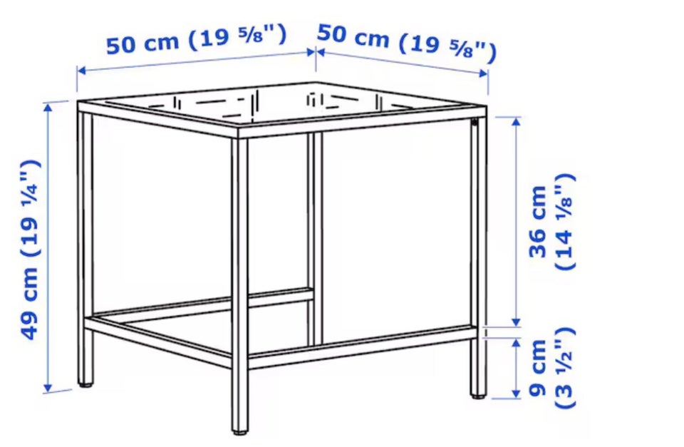 Cafébord, Ikea, glas