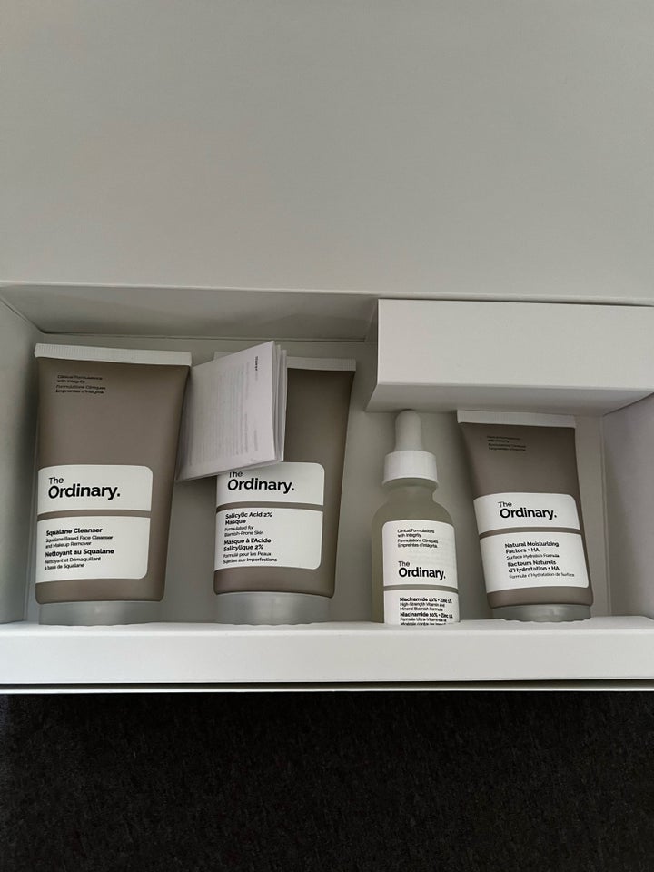 Ansigtspleje, The ordinary