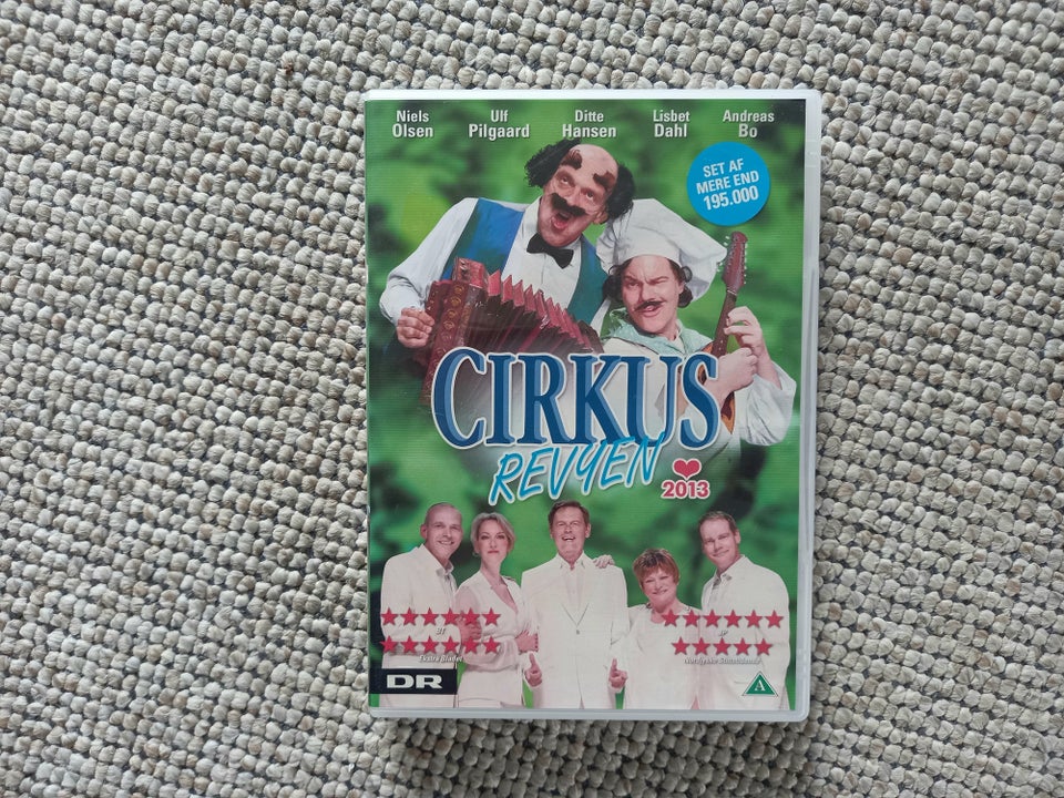 Cirkusrevyen 2013 DVD komedie