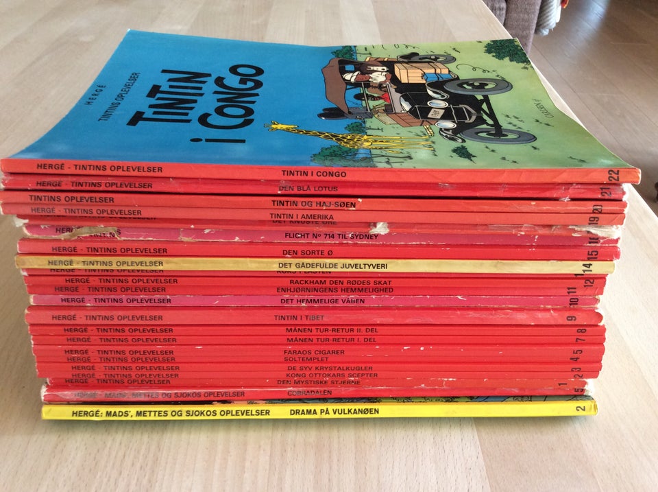 Tintin og Mads og Mette af Herge 22