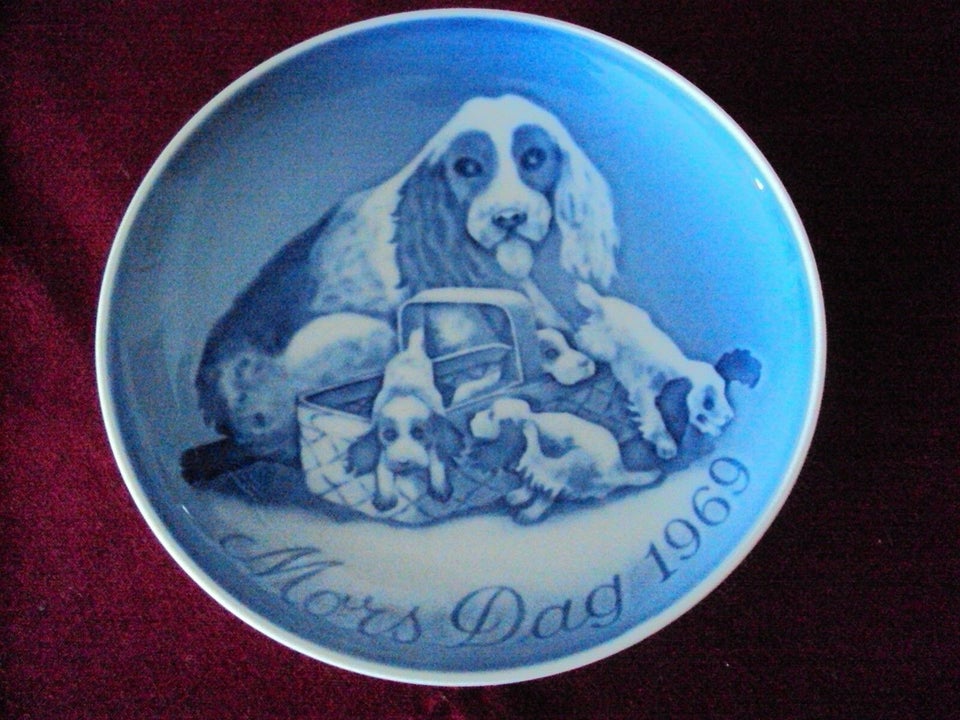 Porcelæn Morsdags-platter