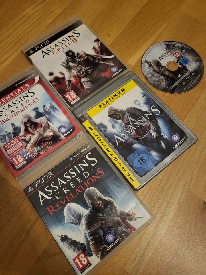 Assassins creed samling, PS3