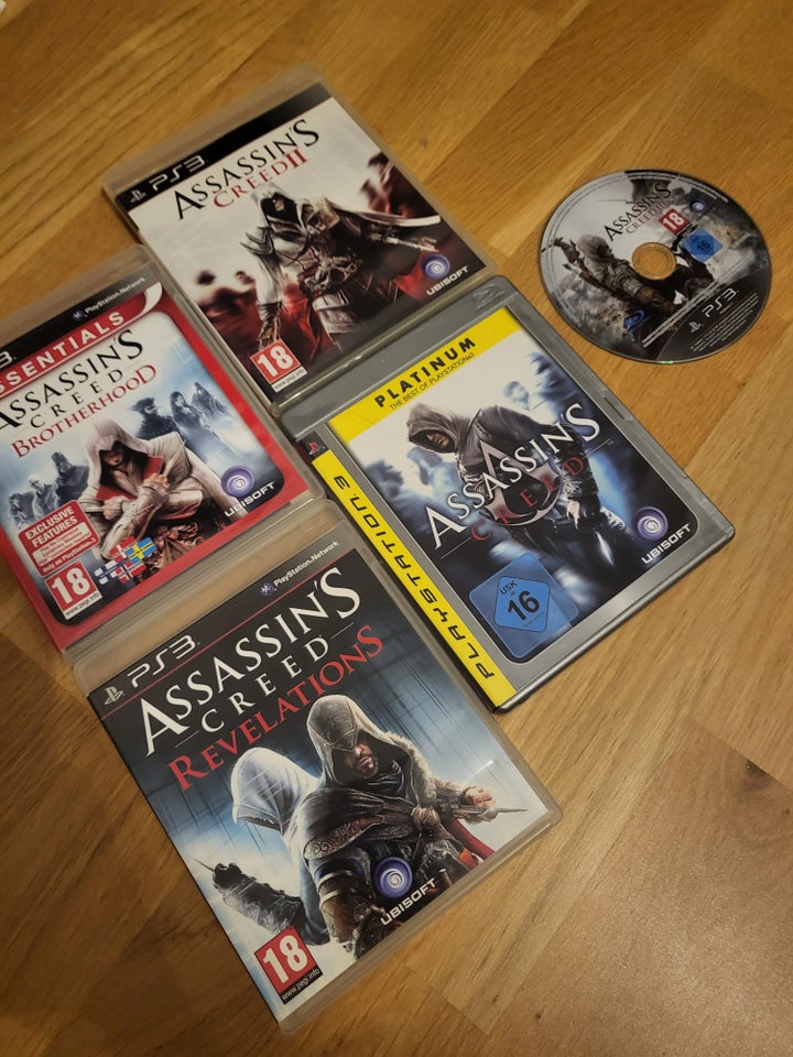 Assassins creed samling, PS3