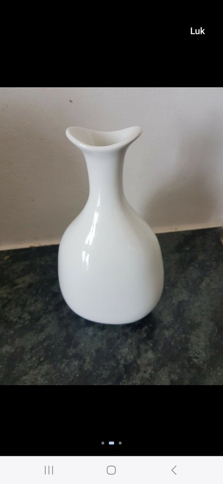 Porcelæn, Vase Hellerup Is fra 1964