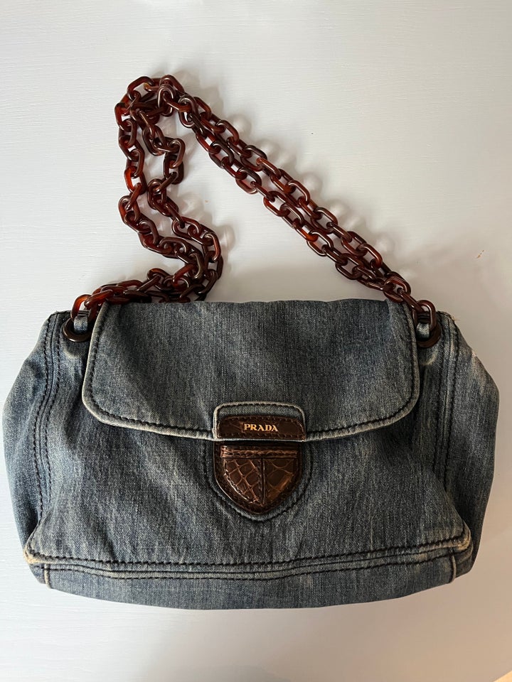 Crossbody, Prada, denim