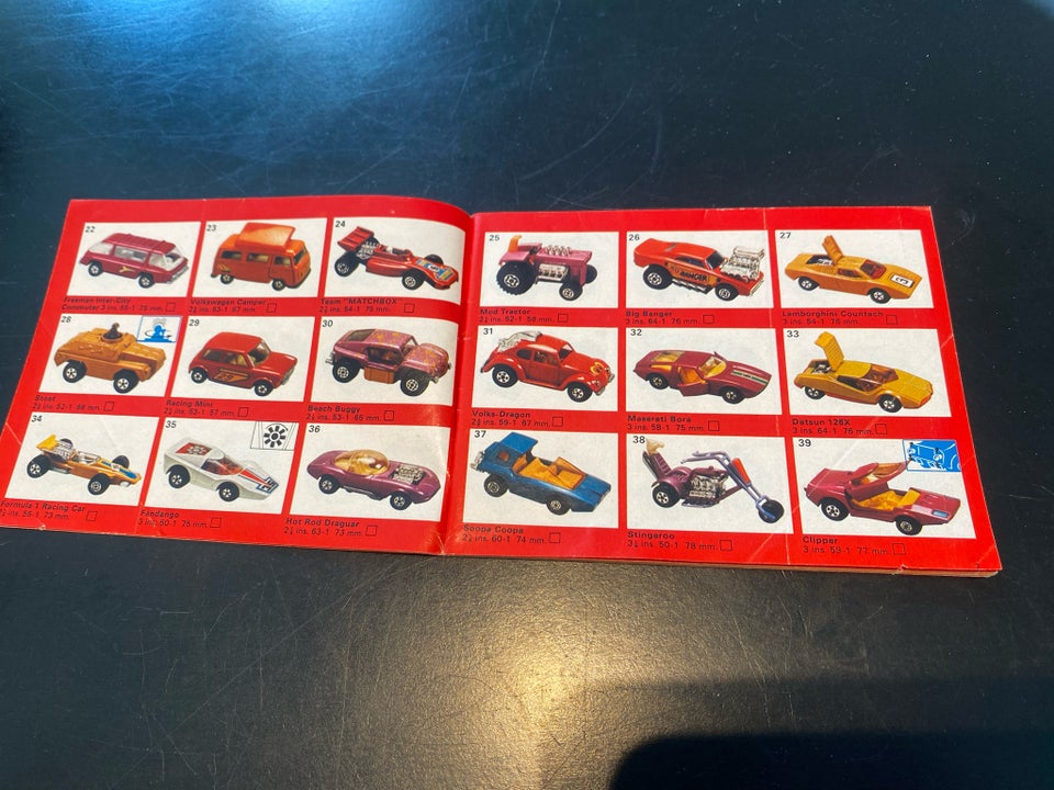 Modelbil, Matchbox katalog 1975 64