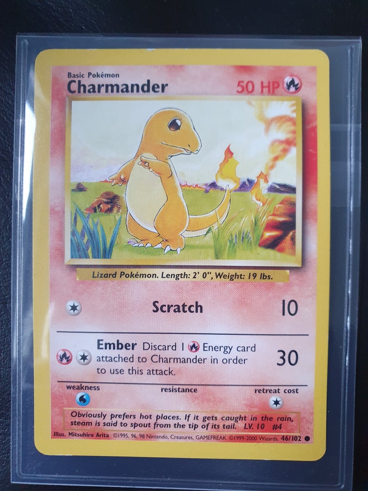 Samlekort, Pokemon, Charmander