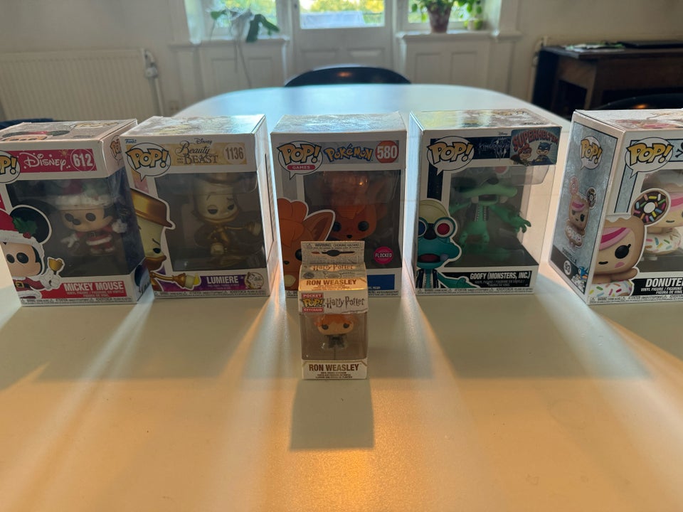 Samlefigurer Pops 5 styks plus 1