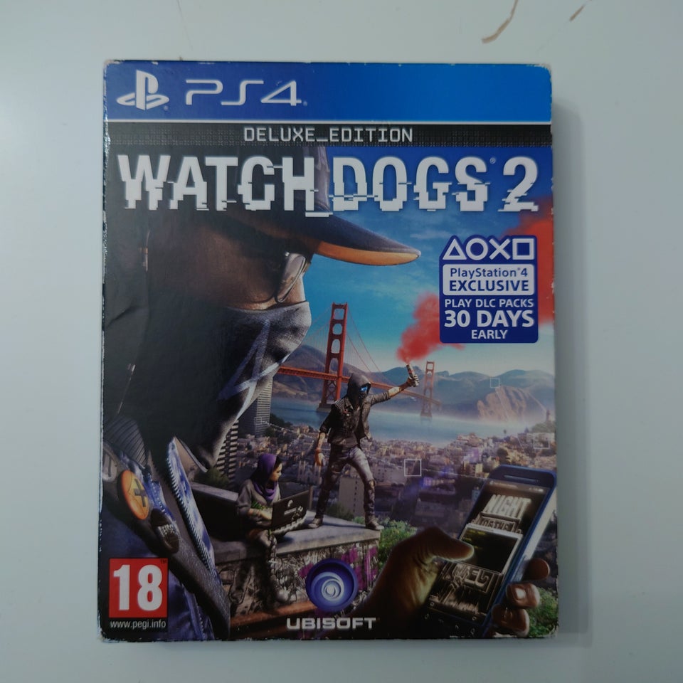 Watch Dogs 2 Deluxe Edition, PS4