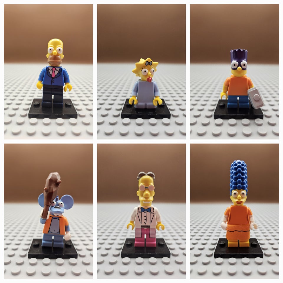 Lego Minifigures The Simpsons