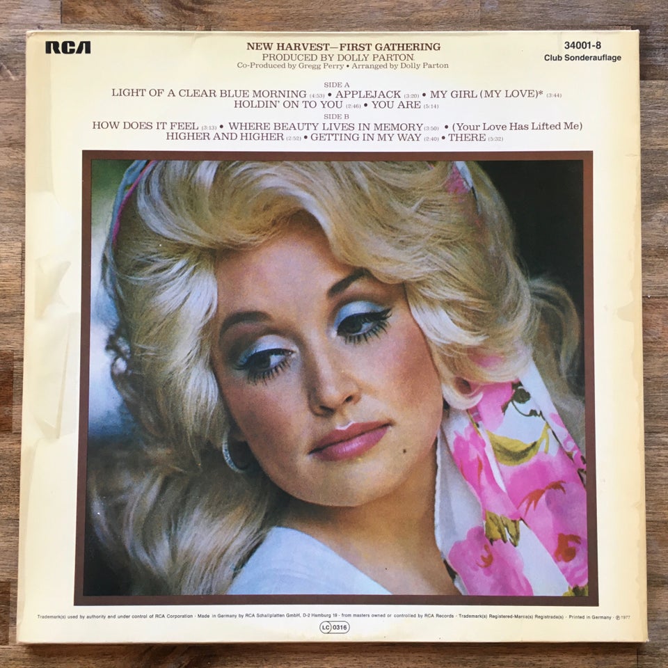 LP Dolly Parton New