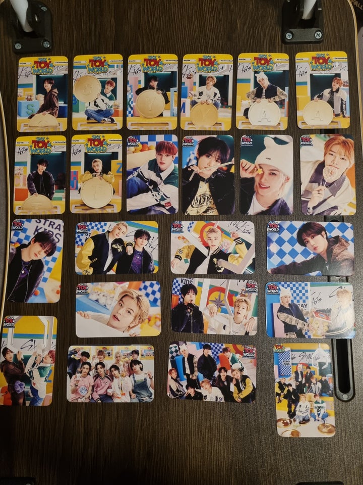 Samlekort, straykids photocards