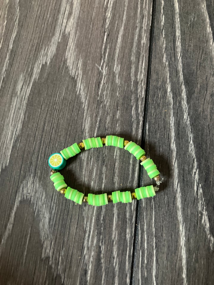 Armbånd, perler, Smykkehjerte