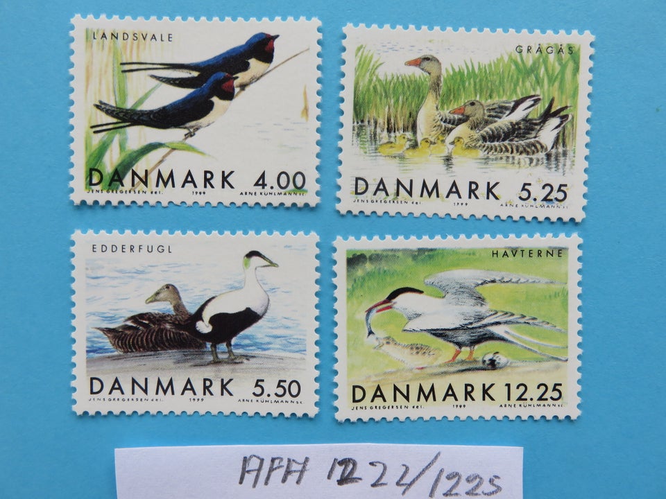 Danmark postfrisk AFA 1222/25