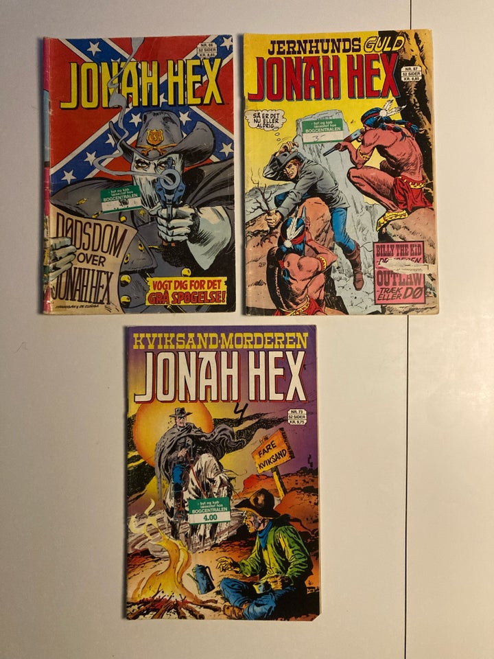 Jonah Hex 30 stk., Tegneserie