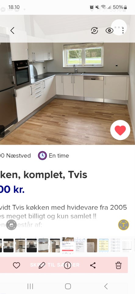 Køkken, komplet, Tvis