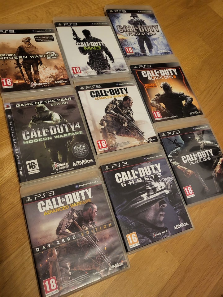 Call of duty samling, PS3