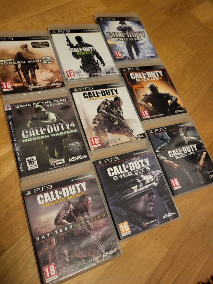 Call of duty samling, PS3