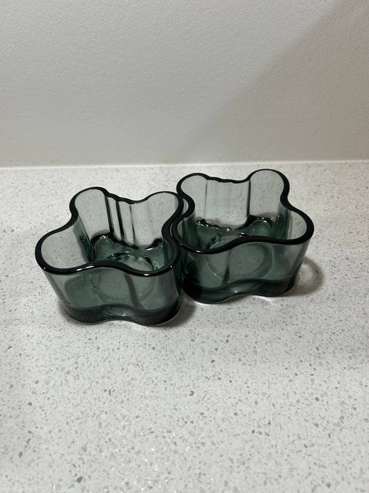 Glas Alvar Aalto lysestager