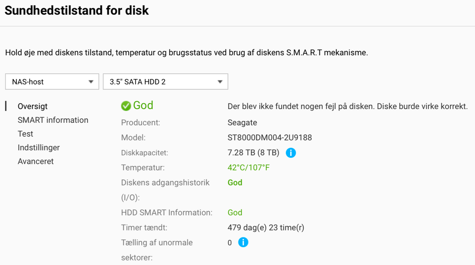 Seagate, 8000 GB, Perfekt