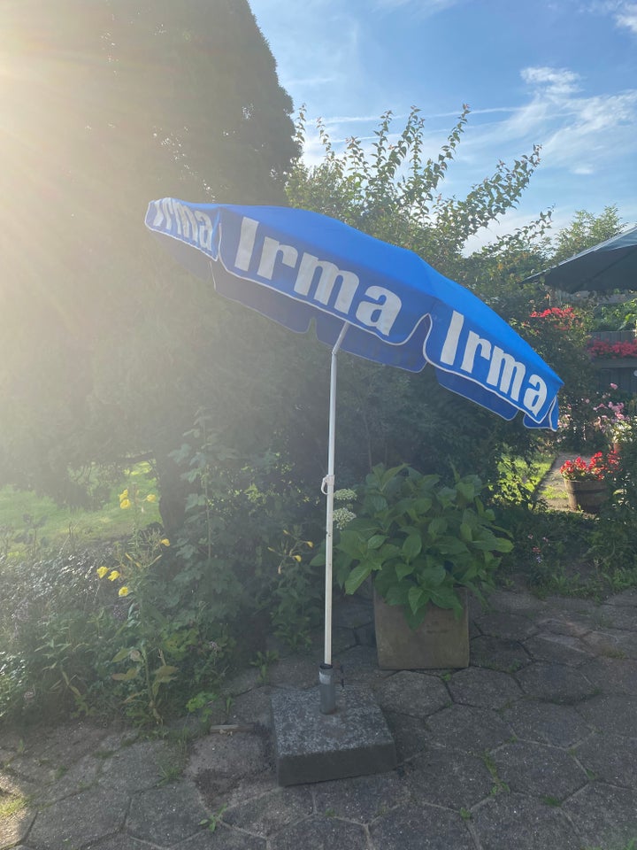 Parasol ukendt - Irma logo stof