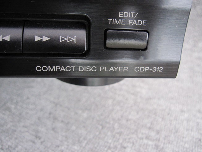 CD afspiller, Sony, CDP-312 (Incl.