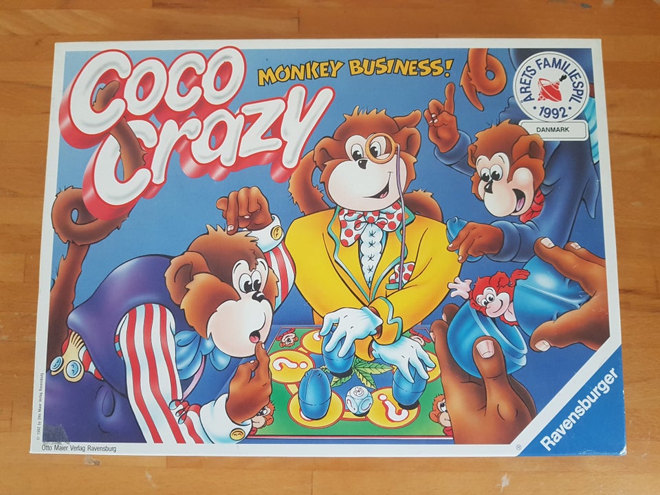 Coco Crazy, familiespil, brætspil