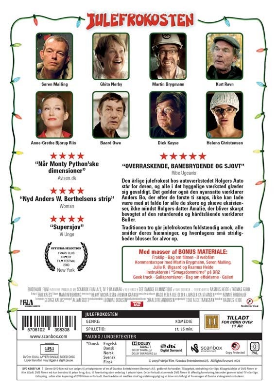 Julefrokosten, DVD, andet