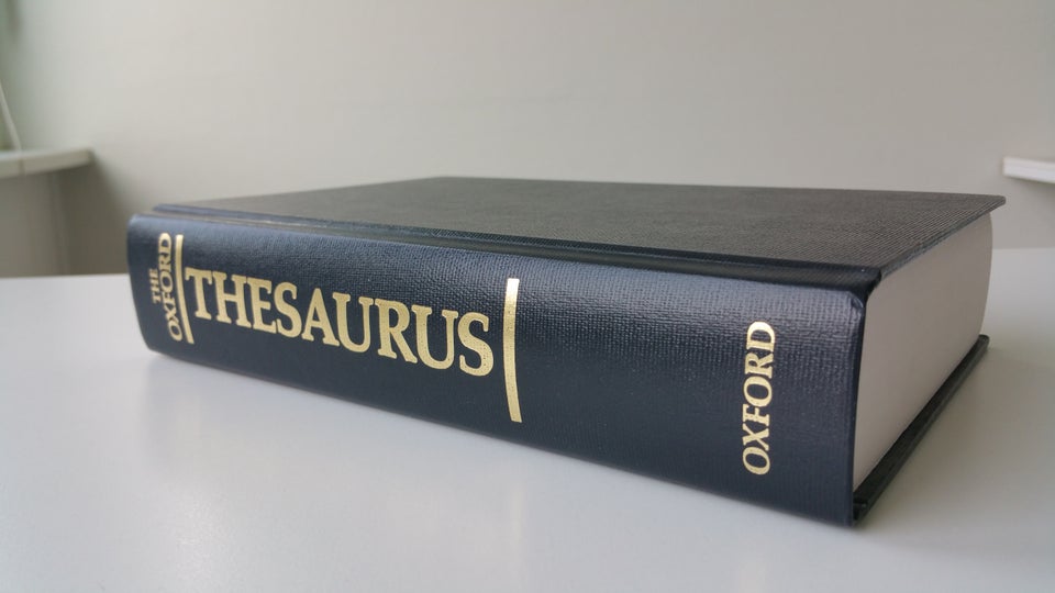 The Oxford Thesaurus A-Z Synonym,