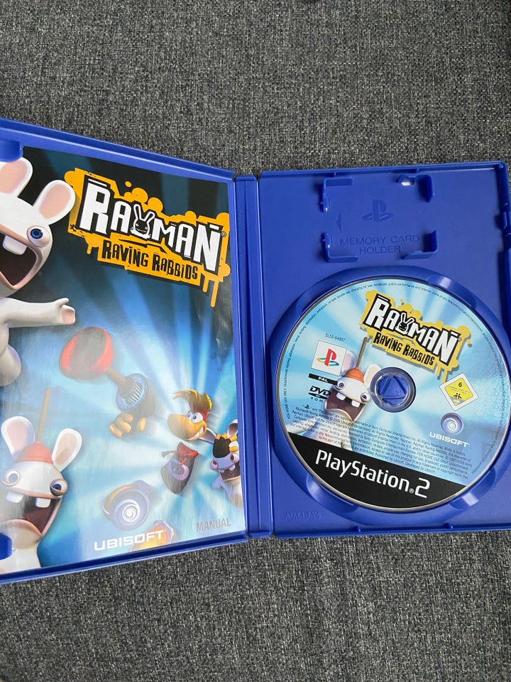 Ps2 - Rayman Raving Rabbids, PS2,