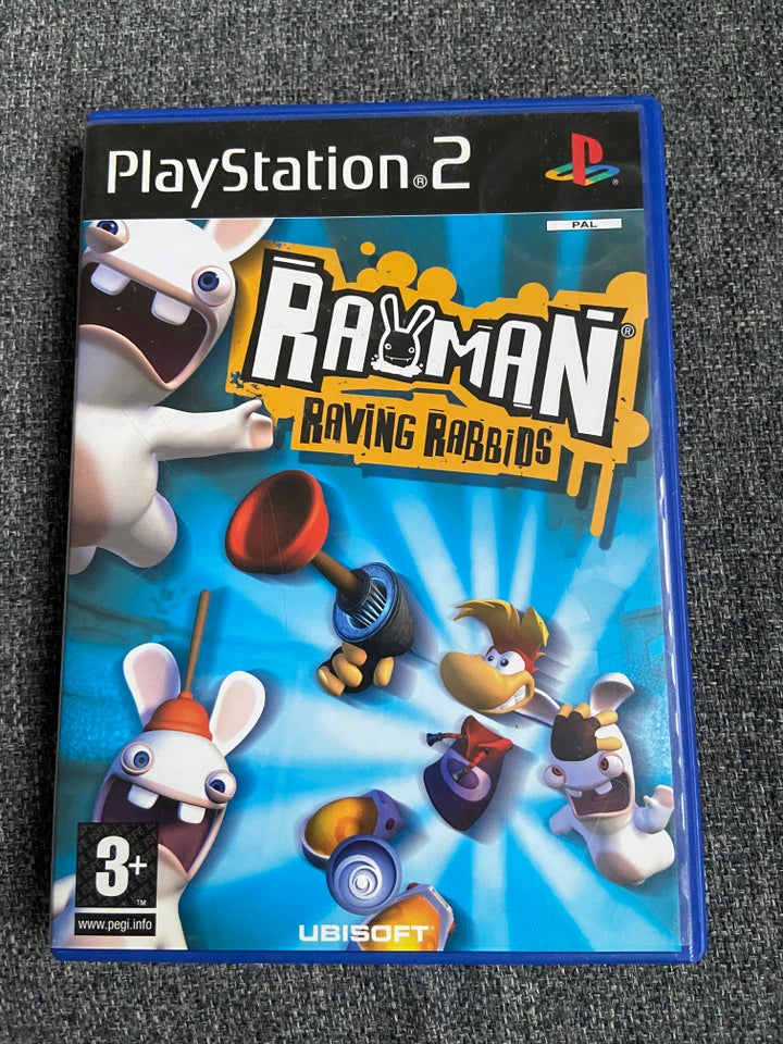 Ps2 - Rayman Raving Rabbids, PS2,