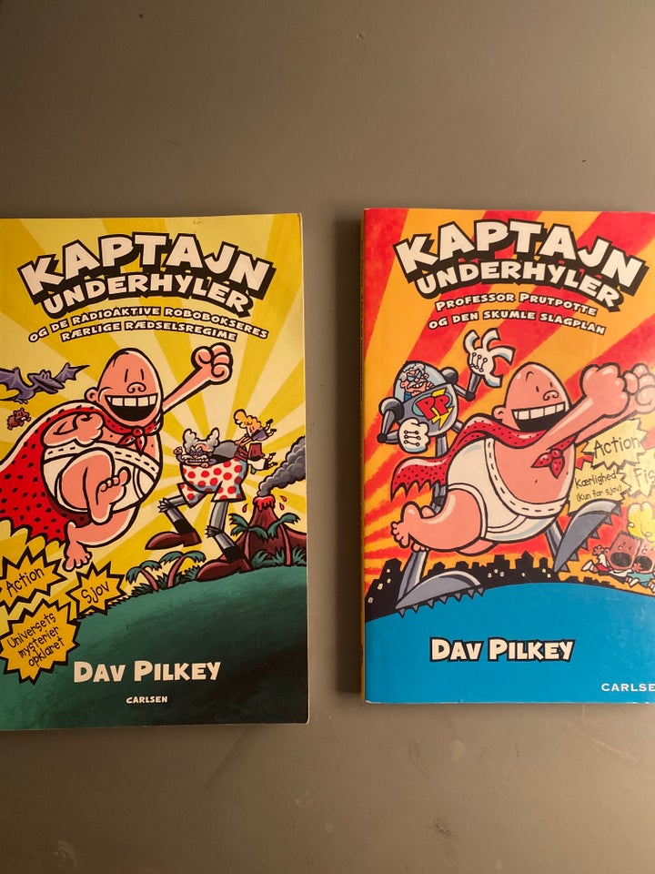 Kaptajn underhyler, Dav Pilkey