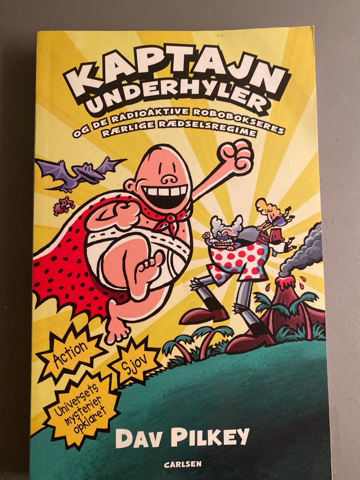 Kaptajn underhyler, Dav Pilkey