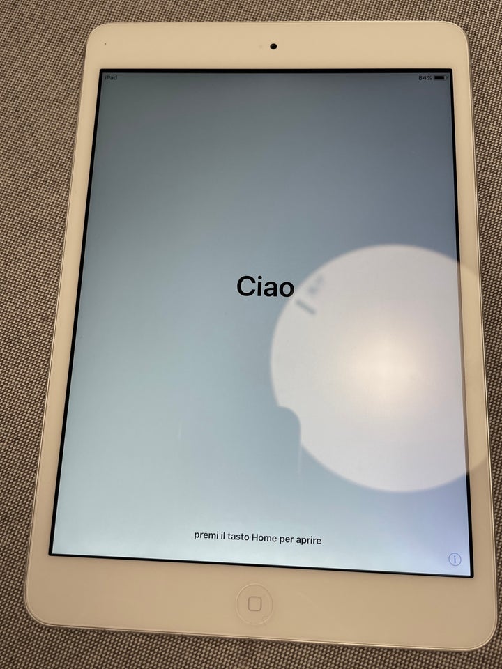 iPad mini 2, 16 GB, hvid