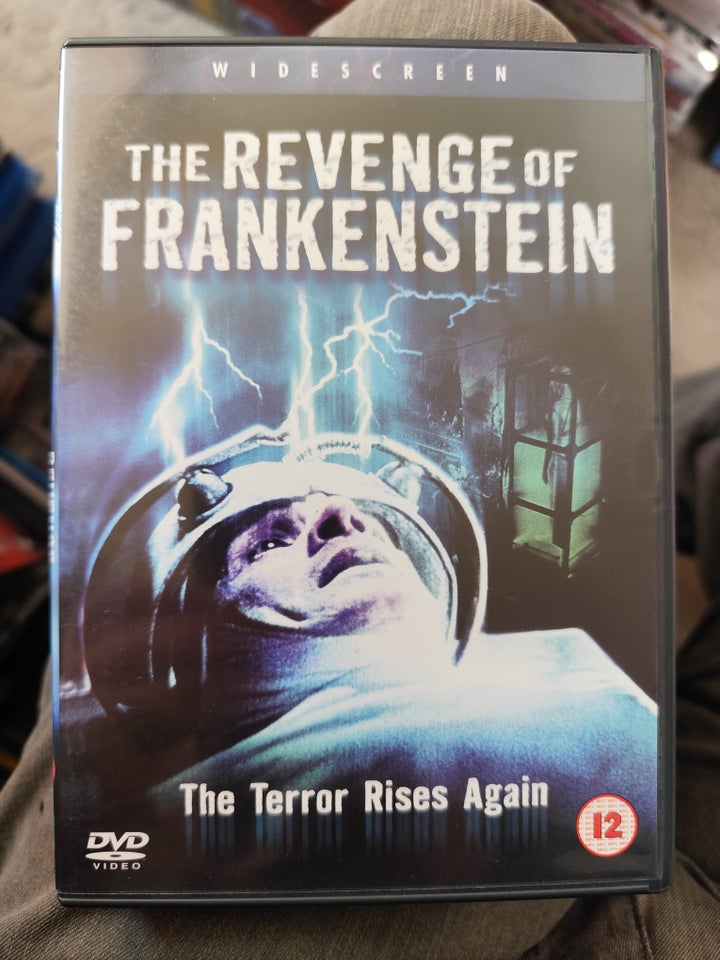 The revenge of Frankenstein DVD