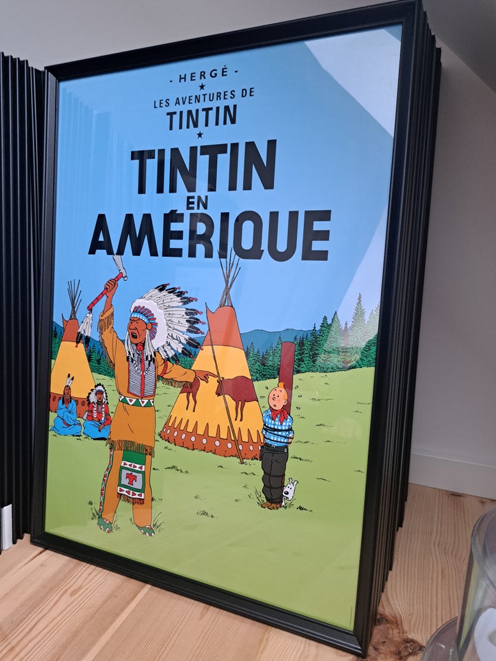 Nye originale Tintin Plakater i